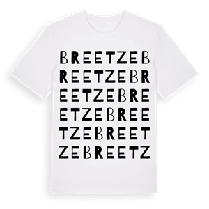 Breetze ordlek t-shirt – ekologisk bomull t-shirt från Pinshirt