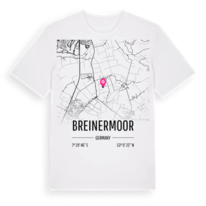 Breinermoor karta t-shirt – ekologisk bomull t-shirt från Pinshirt