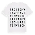 Breitenwisch ordlek t-shirt