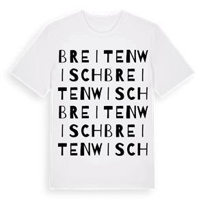 Breitenwisch ordlek t-shirt – ekologisk bomull t-shirt från Pinshirt