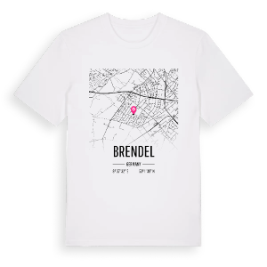Brendel karta t-shirt – ekologisk bomull t-shirt från Pinshirt
