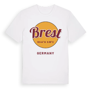 Brest cirkel t-shirt – ekologisk bomull t-shirt från Pinshirt