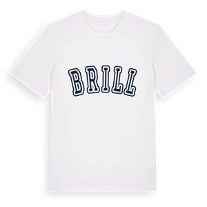 Brill college t-shirt – ekologisk bomull t-shirt från Pinshirt