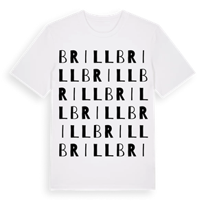 Brill ordlek t-shirt – ekologisk bomull t-shirt från Pinshirt