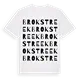 Brokstreek ordlek t-shirt