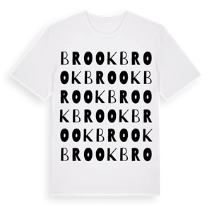 Brook ordlek t-shirt – ekologisk bomull t-shirt från Pinshirt