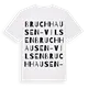 Bruchhausen-Vilsen ordlek t-shirt
