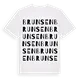 Brunsen ordlek t-shirt
