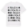 Bückeburg ordlek t-shirt