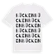 Bücken ordlek t-shirt