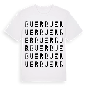 Buer ordlek t-shirt – ekologisk bomull t-shirt från Pinshirt