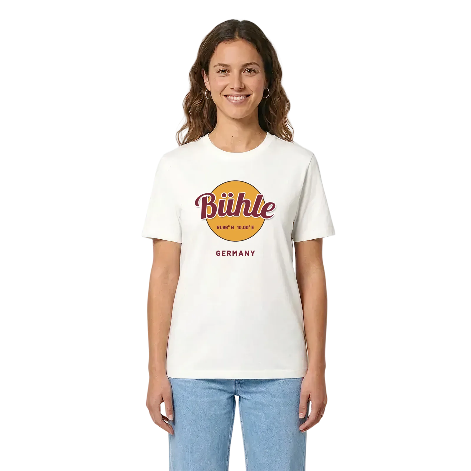 Bühle cirkel t-shirt – White, i miljö