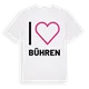 Jag älskar Bühren t-shirt stort tryck
