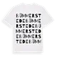Bümmerstede ordlek t-shirt