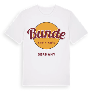 Bunde cirkel t-shirt – ekologisk bomull t-shirt från Pinshirt