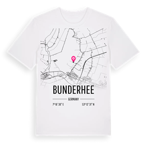 Bunderhee karta t-shirt – ekologisk bomull t-shirt från Pinshirt