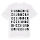 Bunderhee ordlek t-shirt