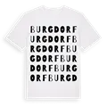 Burgdorf ordlek t-shirt