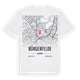 Bürgerfelde karta t-shirt