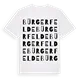 Bürgerfelde ordlek t-shirt