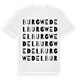 Burgwedel ordlek t-shirt