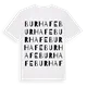 Burhafe ordlek t-shirt