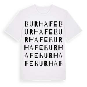 Burhafe ordlek t-shirt – ekologisk bomull t-shirt från Pinshirt