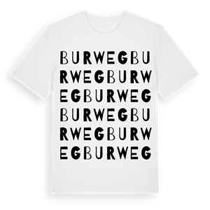 Burweg ordlek t-shirt – ekologisk bomull t-shirt från Pinshirt