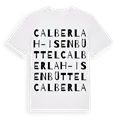 Calberlah-Isenbüttel ordlek t-shirt
