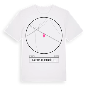 Calberlah-Isenbüttel t-shirt – ekologisk bomull t-shirt från Pinshirt