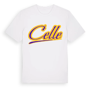 Celle baseball t-shirt – ekologisk bomull t-shirt från Pinshirt