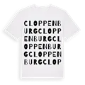 Cloppenburg ordlek t-shirt