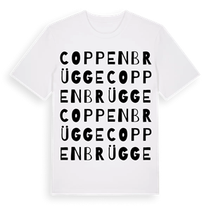 Coppenbrügge ordlek t-shirt – ekologisk bomull t-shirt från Pinshirt