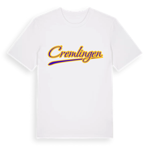 Cremlingen baseball t-shirt – ekologisk bomull t-shirt från Pinshirt