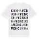 Cuxhaven ordlek t-shirt