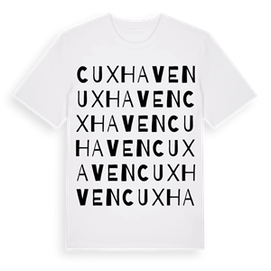 Cuxhaven ordlek t-shirt – ekologisk bomull t-shirt från Pinshirt