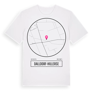 Dalldorf-Hillerse t-shirt – ekologisk bomull t-shirt från Pinshirt