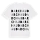 Darchau ordlek t-shirt