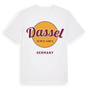 Dassel cirkel t-shirt – ekologisk bomull t-shirt från Pinshirt