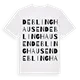 Deblinghausen ordlek t-shirt