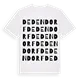 Dedendorf ordlek t-shirt