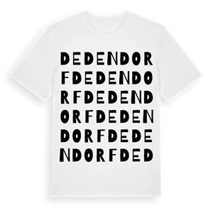 Dedendorf ordlek t-shirt – ekologisk bomull t-shirt från Pinshirt