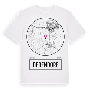 Dedendorf t-shirt – ekologisk bomull t-shirt från Pinshirt