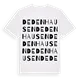 Dedenhausen ordlek t-shirt