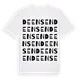 Deensen ordlek t-shirt