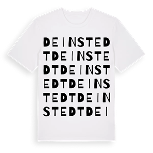 Deinstedt ordlek t-shirt – ekologisk bomull t-shirt från Pinshirt