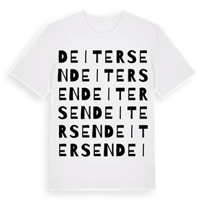 Deitersen ordlek t-shirt – ekologisk bomull t-shirt från Pinshirt