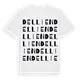 Dellien ordlek t-shirt
