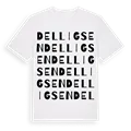Delligsen ordlek t-shirt