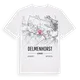 Delmenhorst karta t-shirt